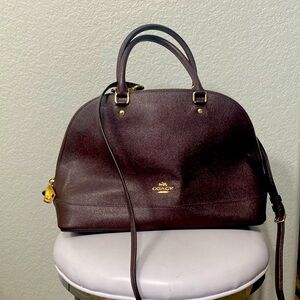 Maroon Coach Purse